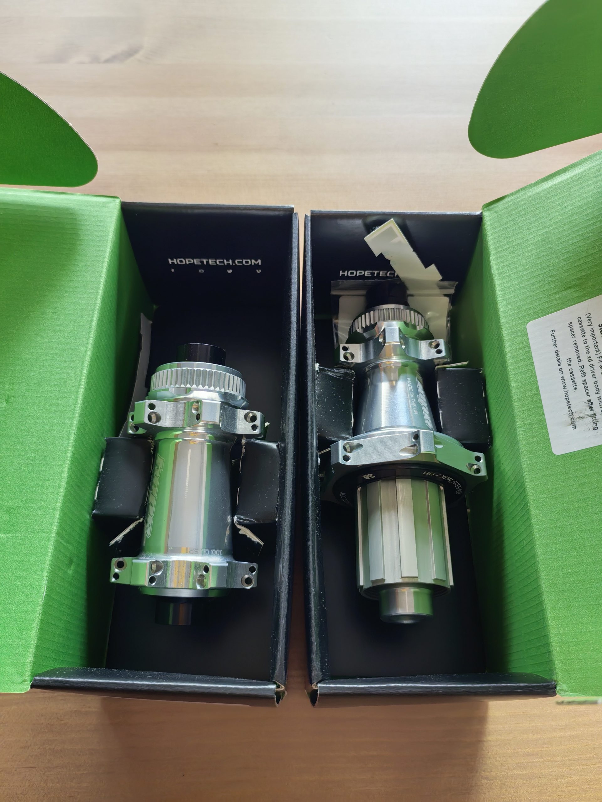 Hope Pro 5 花鼓开箱,MADE IN THE UK