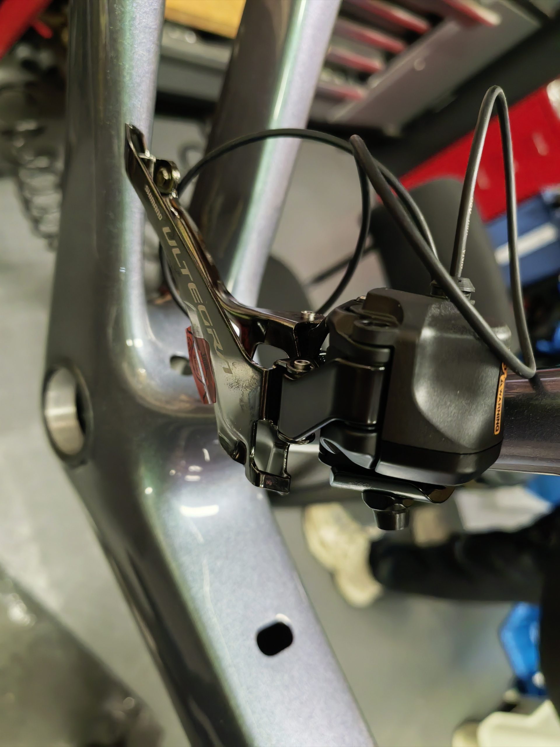 Di2 前拨安装与内走线